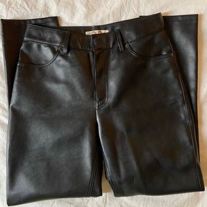 Free People Faux Leather Pants